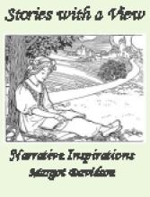 storieswithaview.jpg Book cover: 'Stories with a View, Narrative Inspirations, Selected Poetry and Paintings, Story starters for Grades 3-4'