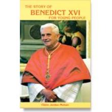 storyofbenedictxvi.jpg Book cover: 'The Story of Pope Benedict XVI for Young People'
